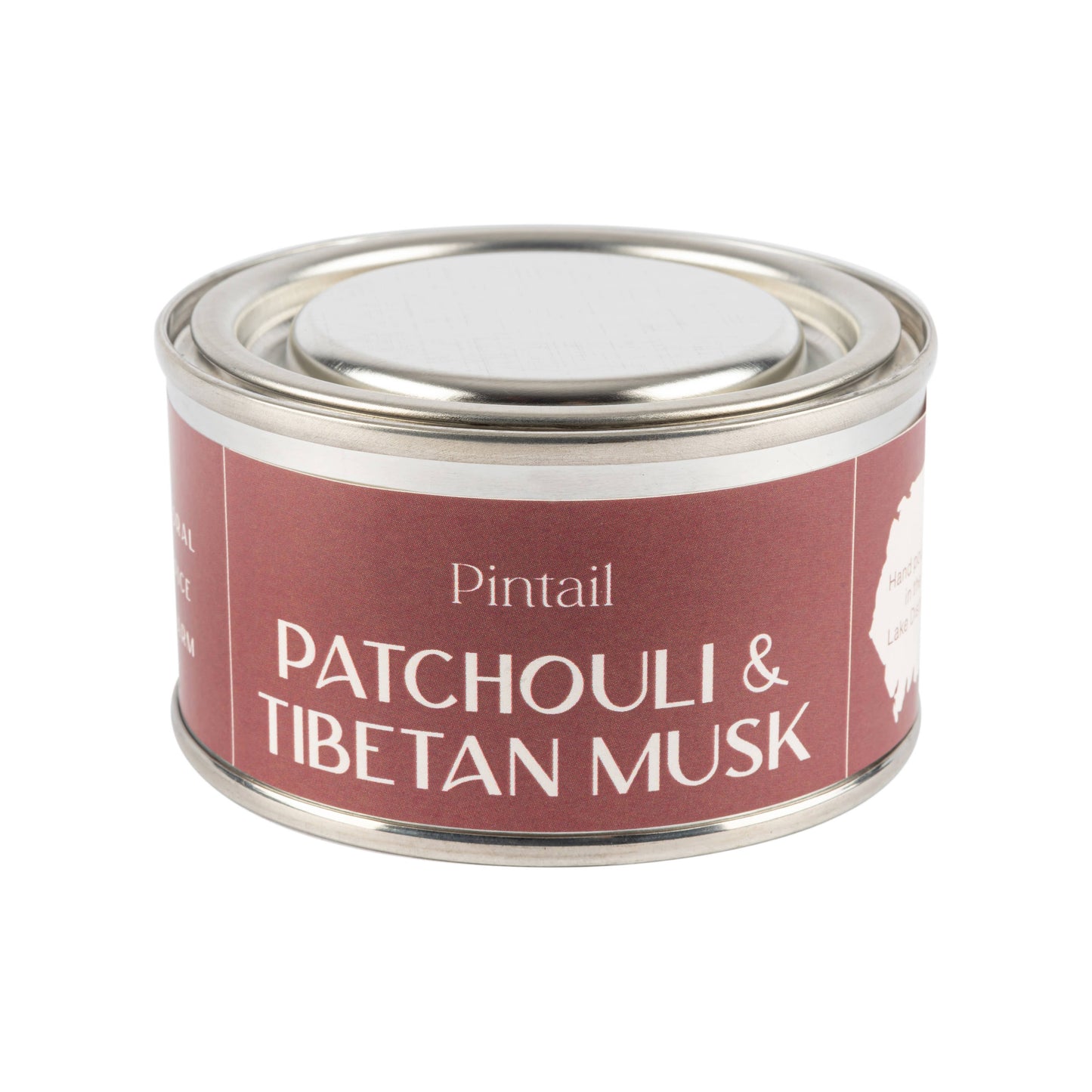 Patchouli and Tibetan Musk Pintail Paint Pot Candle