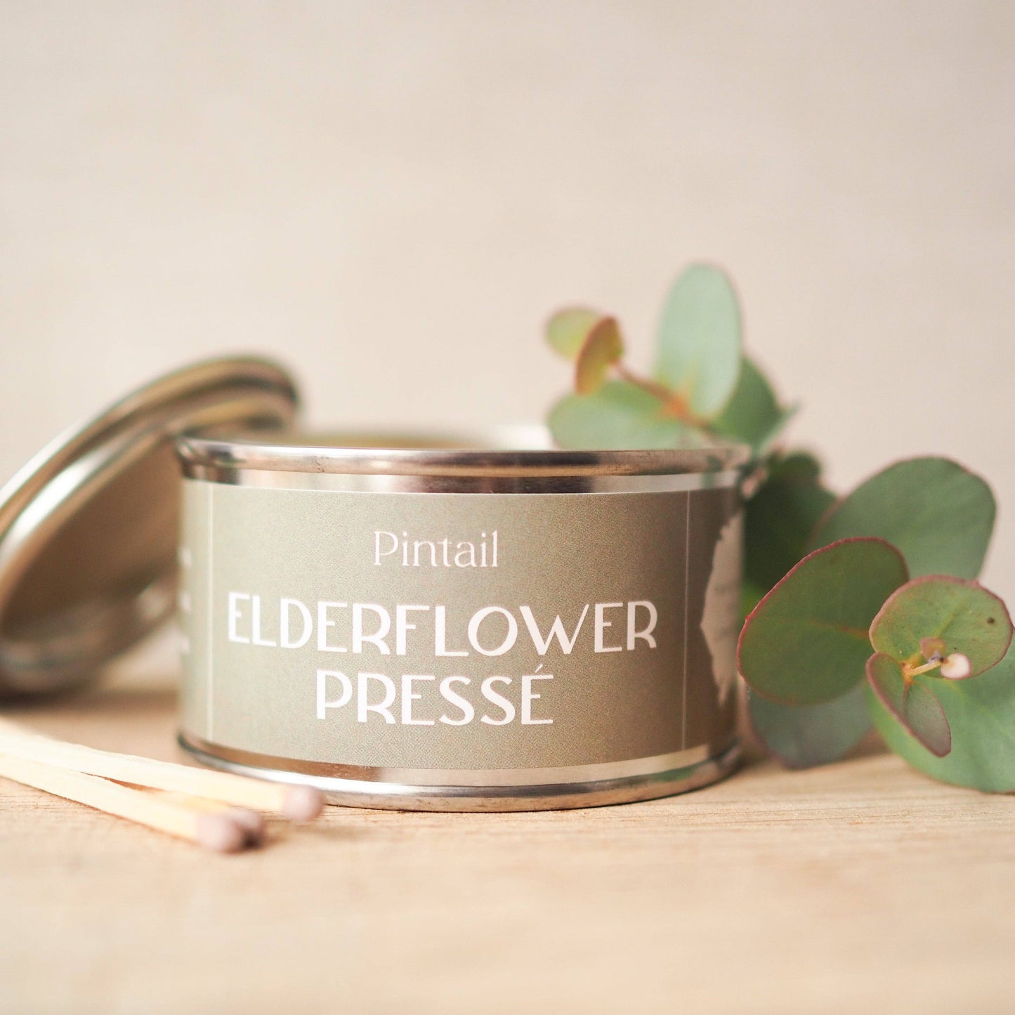 Elderflower Presse Pintail Paint Pot Candle