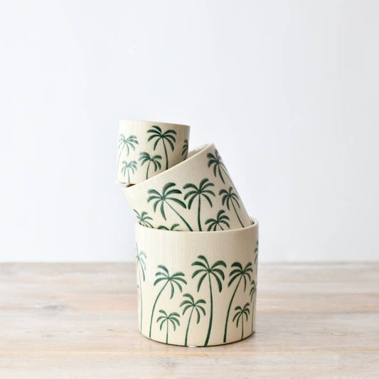 Palm Tree Small Planter