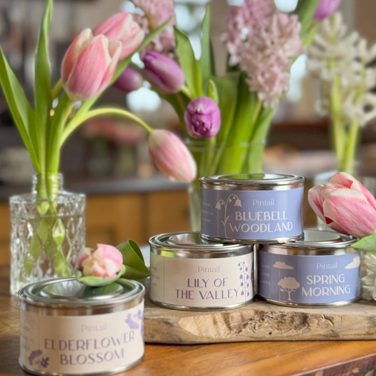 Bluebell Woodland Pintail Paint Pot Candle