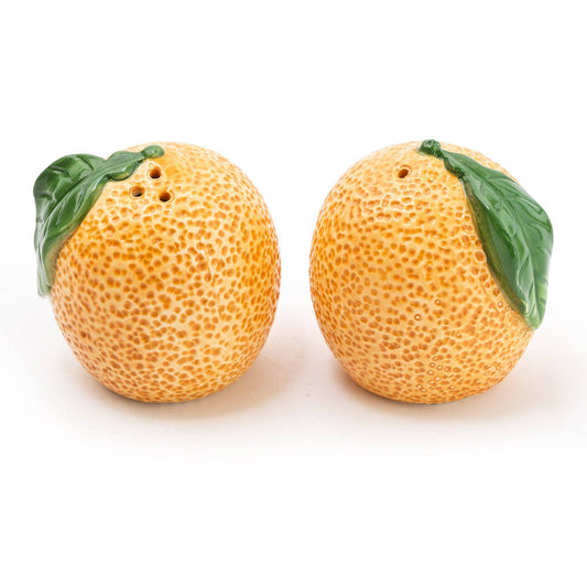 Orange Blossom Salt and Pepper Shakers