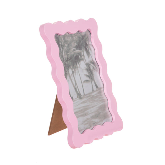 Wiggle Border Pink Frame