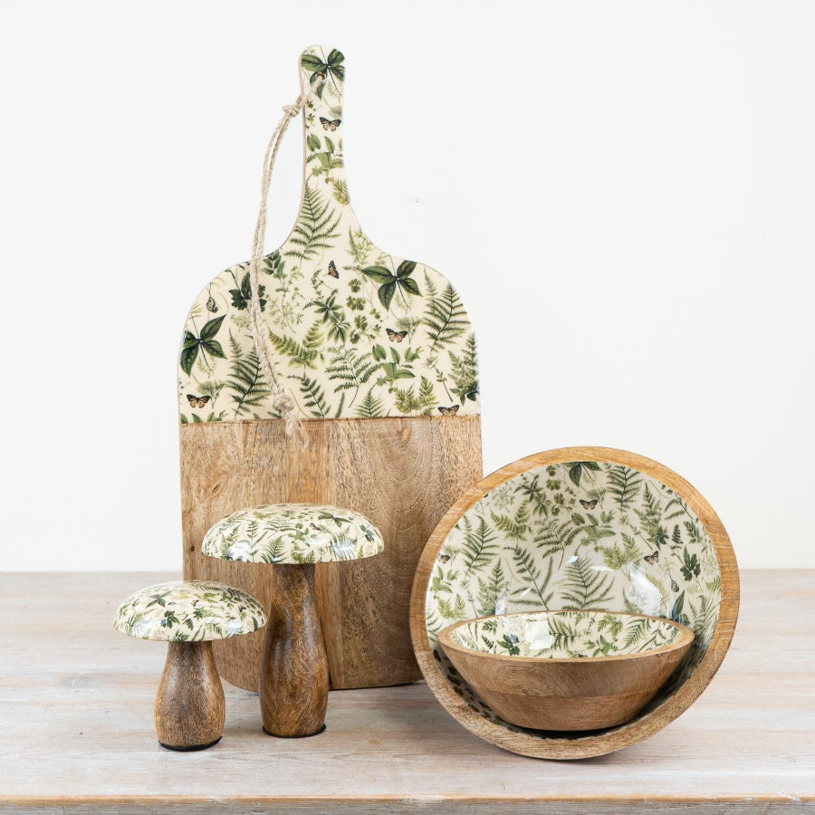 Fern Patterned Small Bowl