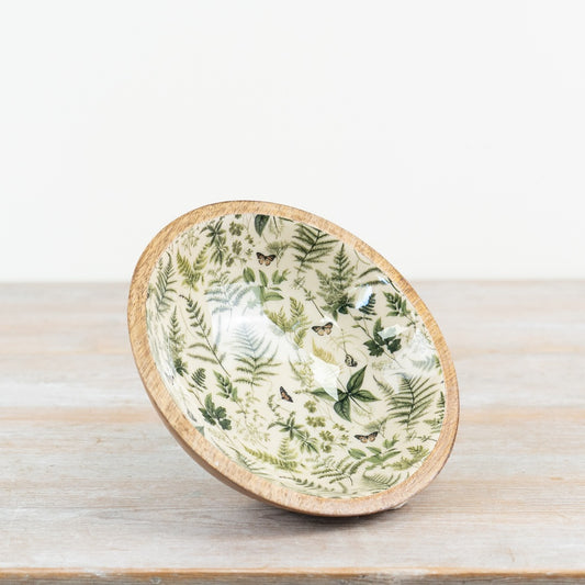 Fern Patterned Small Bowl