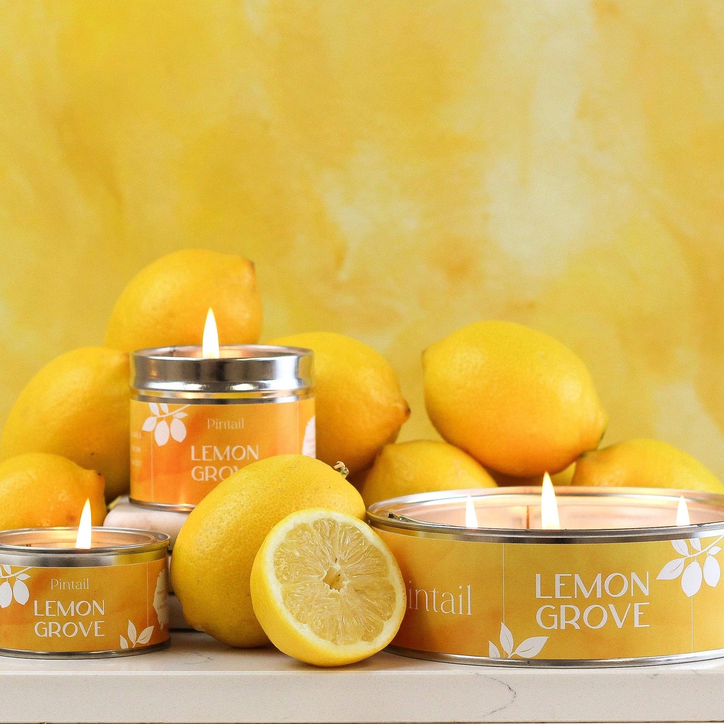 Lemon Grove Paint Pintail Paint Pot Candle