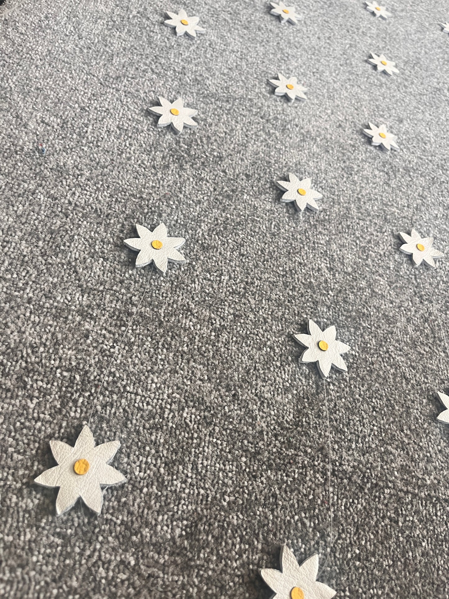 Leather Daisy Bunting