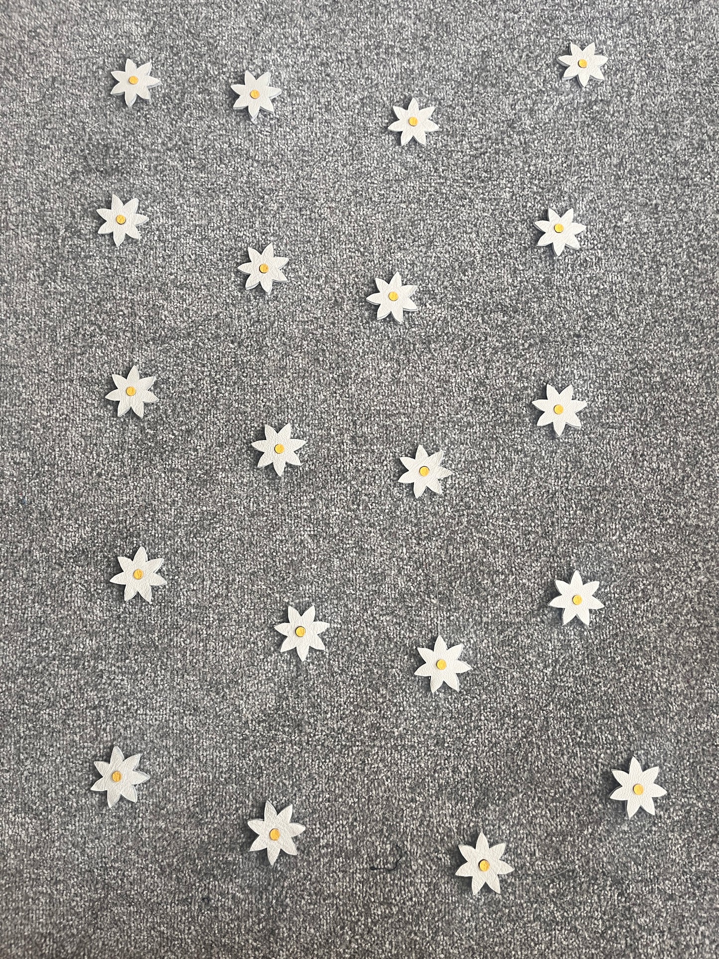 Leather Daisy Bunting
