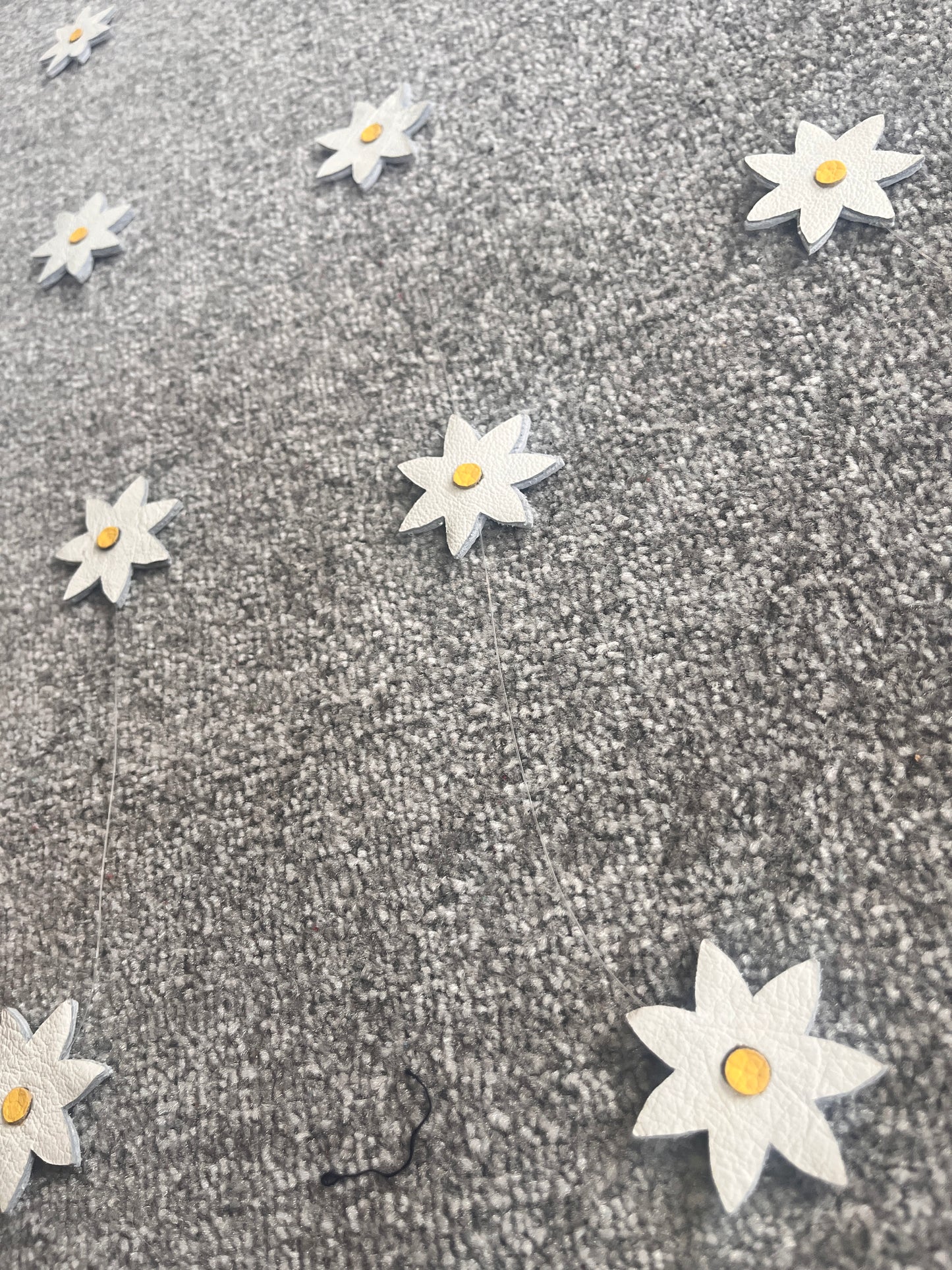 Leather Daisy Bunting