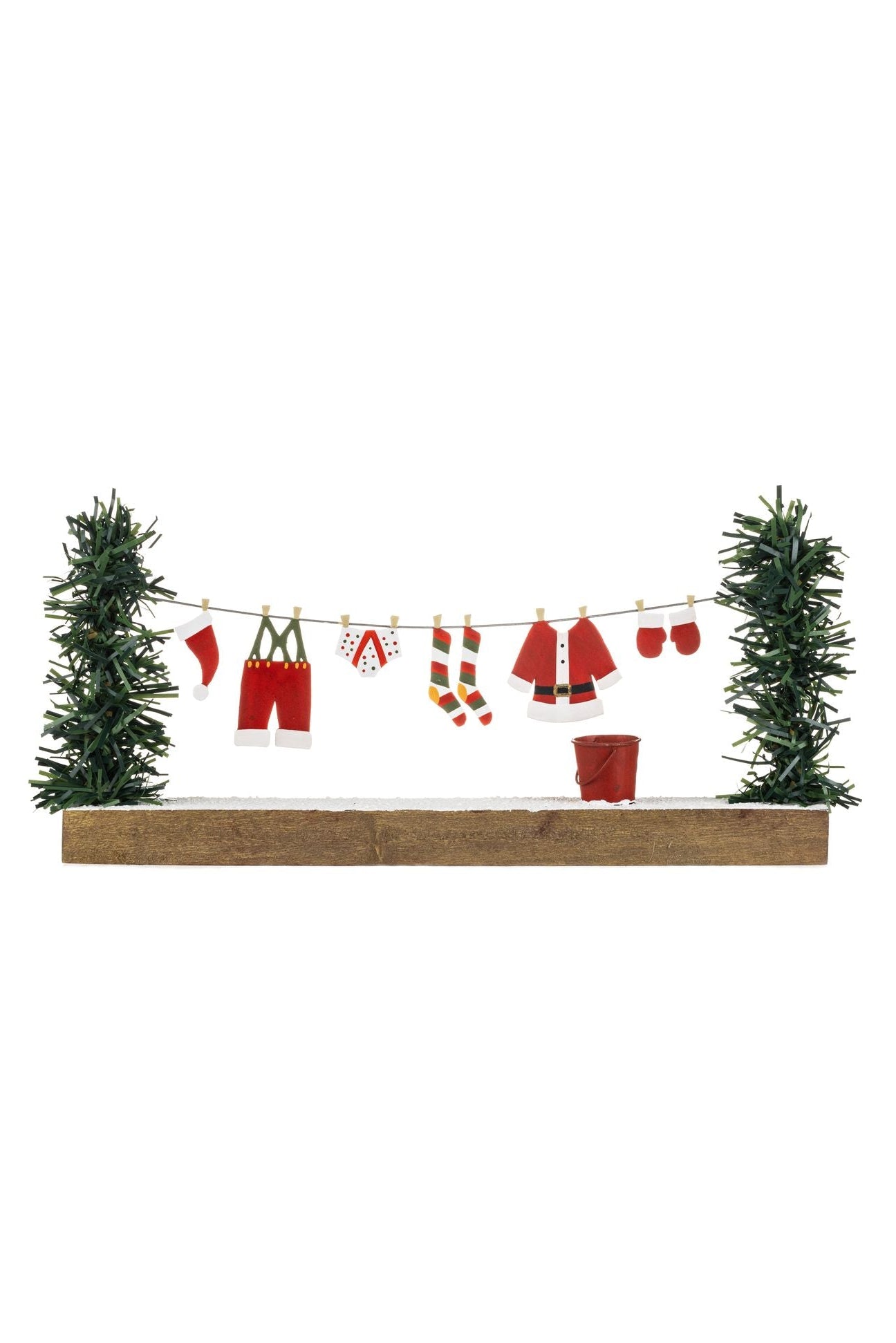 Santa's Washing Line Block