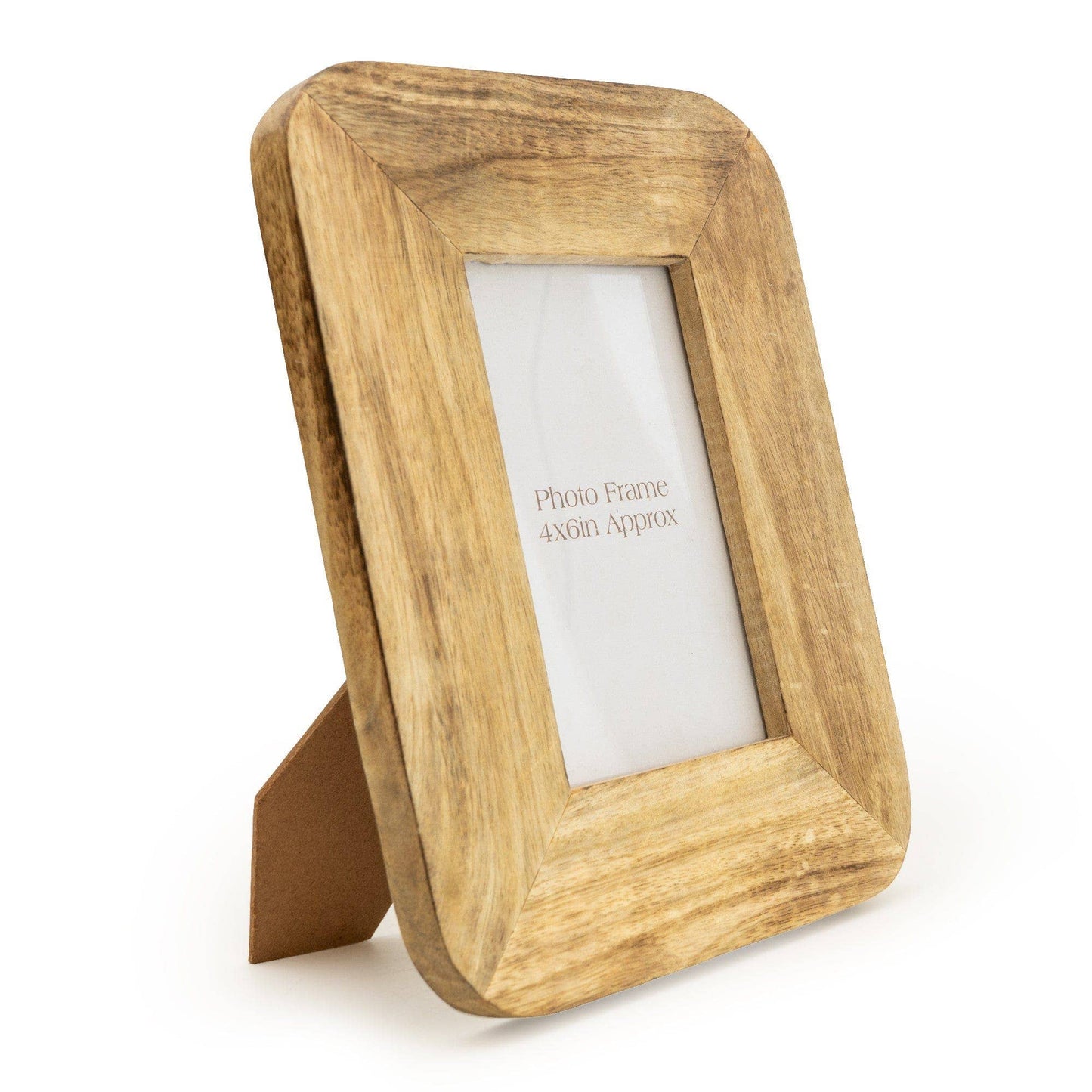 Natural Photo Frame Mango Wood 4x6"