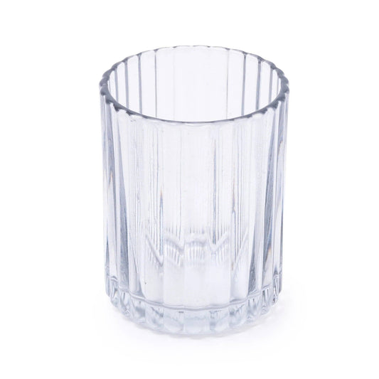 Smoked Clear Glass Tumbler