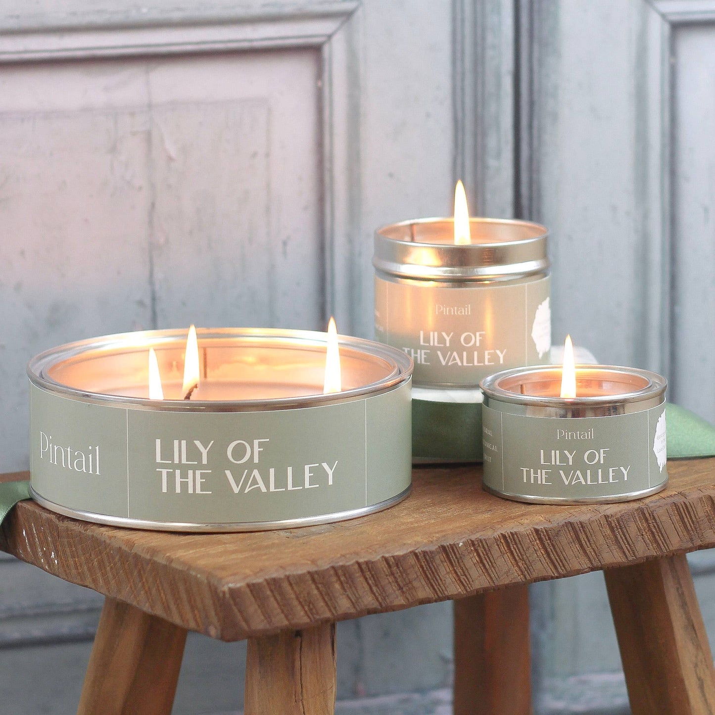 Lily of the Valley Pintail Paint Pot Candle.