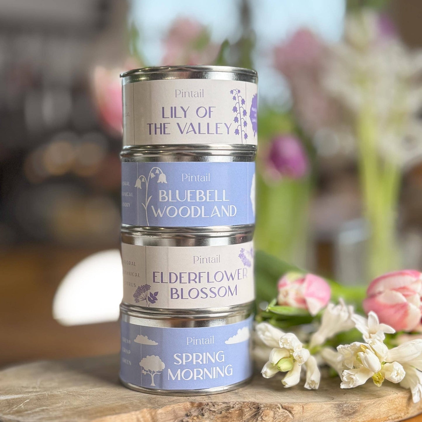 Bluebell Woodland Pintail Paint Pot Candle