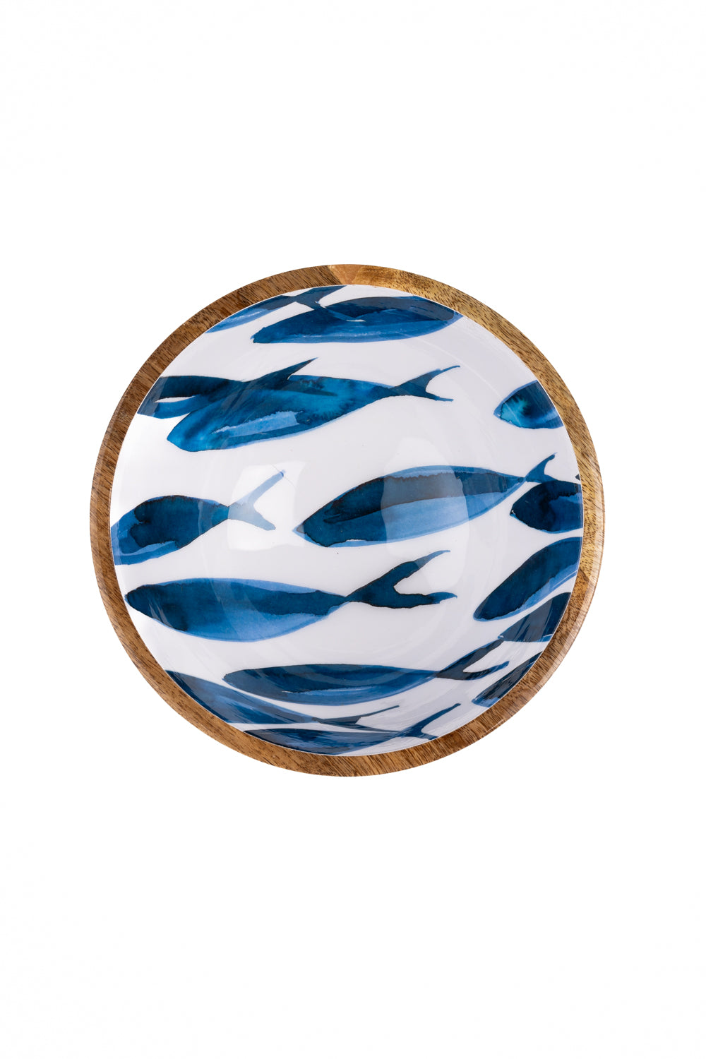 Ocean Fish Mango Wood Bowl