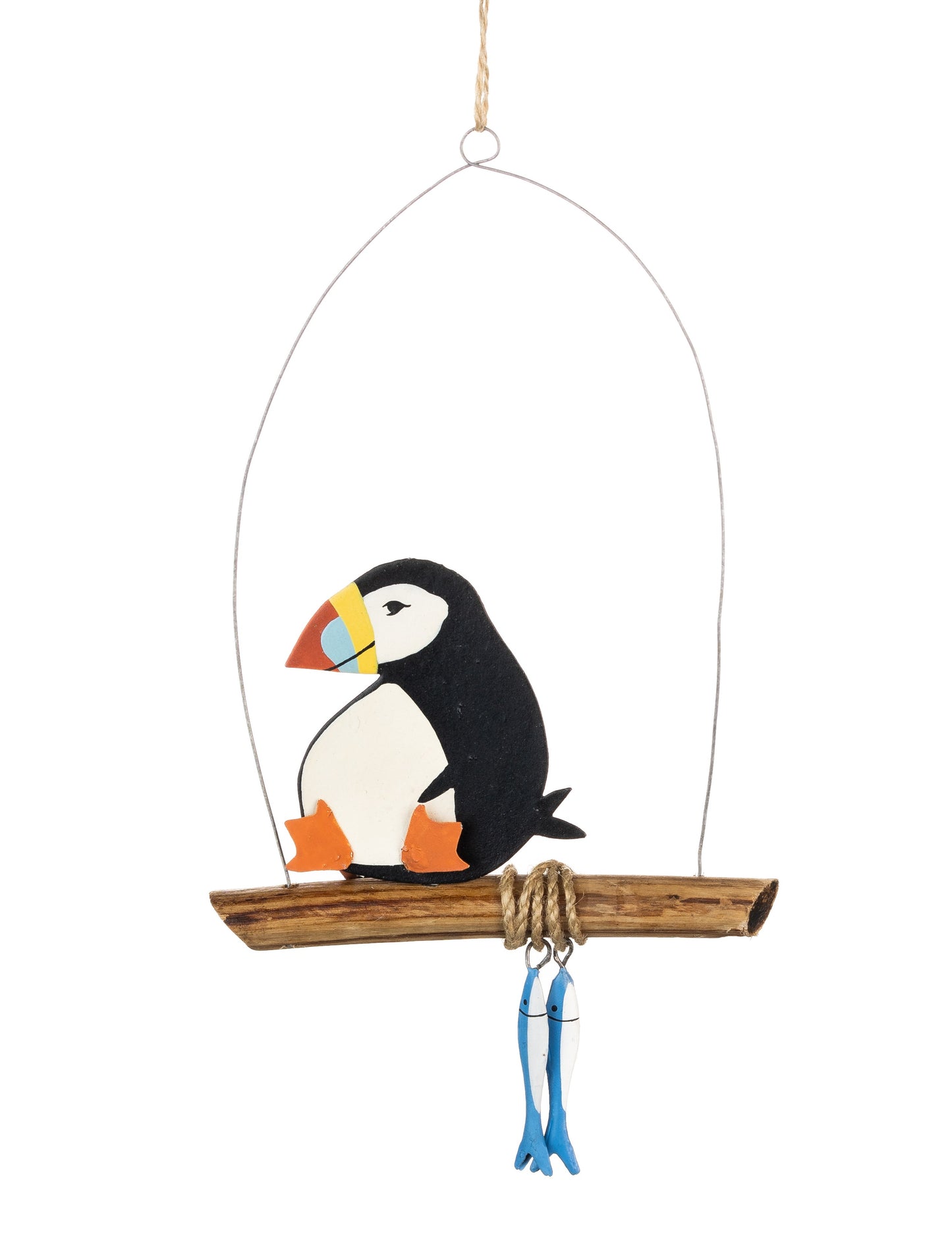 Puffin With His Catch