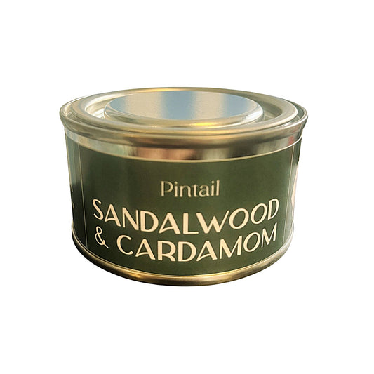 Sandalwood and Cardamom Pintail Paint Pot Candle