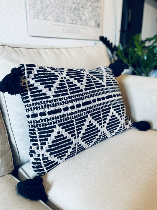 Black Gutte Cushion