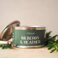 Bilberry and Heather Paint Pintail Paint Pot Candle