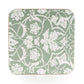 Jeff Banks Set of 4 Jacquard Sage Green Coasters