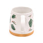Pine Sprigs & Berries Tapered Stoneware Mug