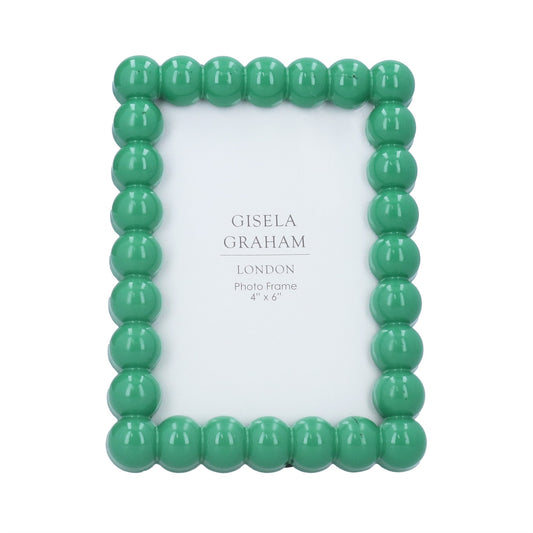 Green Gloss Bobble Picture Frame