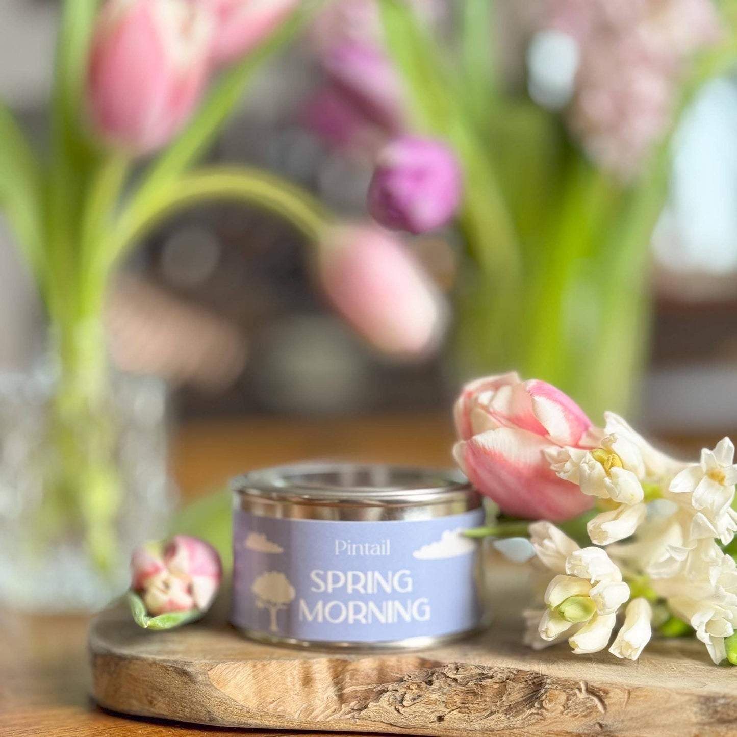 Spring Morning Pintail Paint Pot Candle