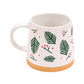 Pine Sprigs & Berries Tapered Stoneware Mug