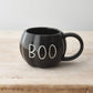 Black BOO Pumpkin Mug