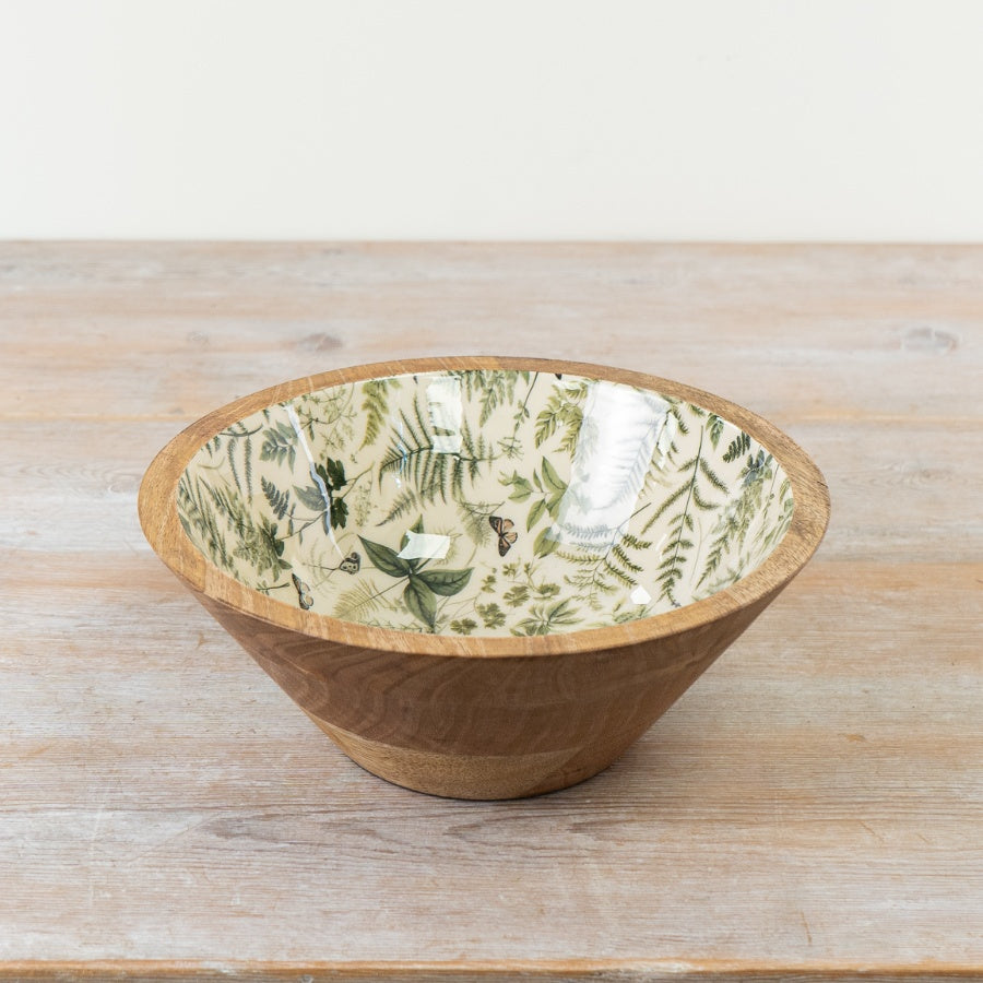 Fern Patterned Small Bowl