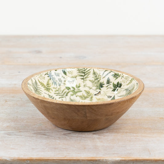 Fern Patterned  Medium Bowl