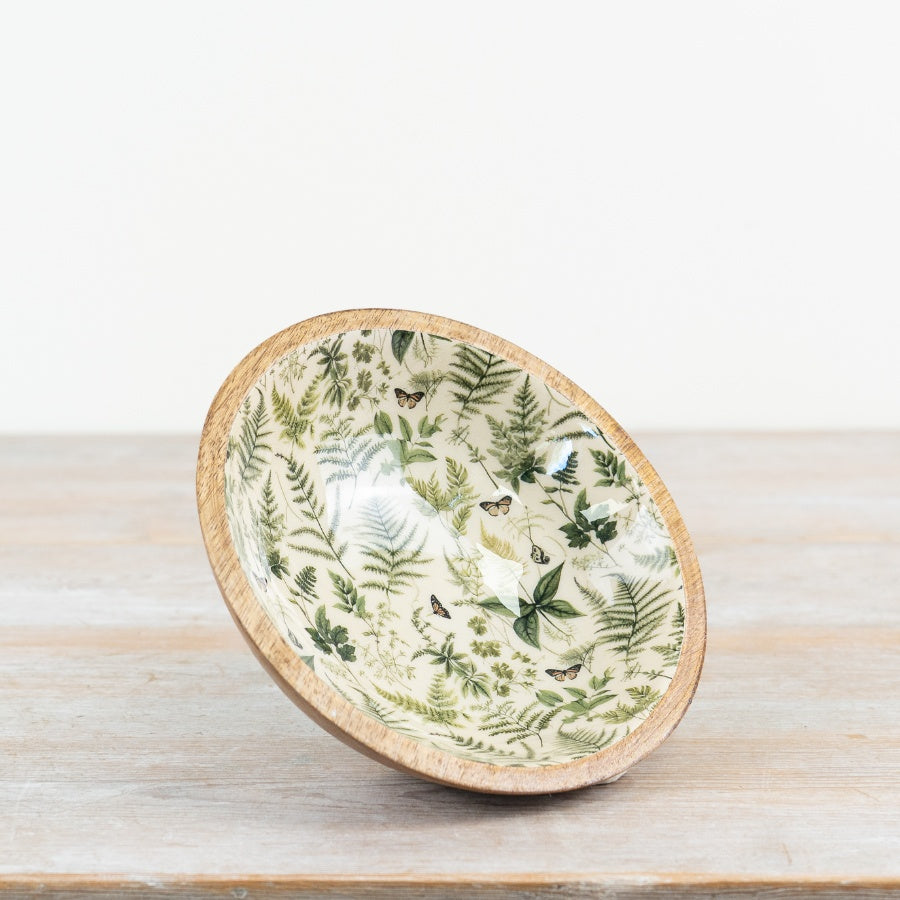 Fern Patterned Small Bowl