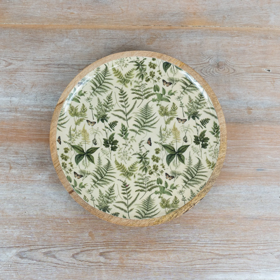 Fern Patterned plate