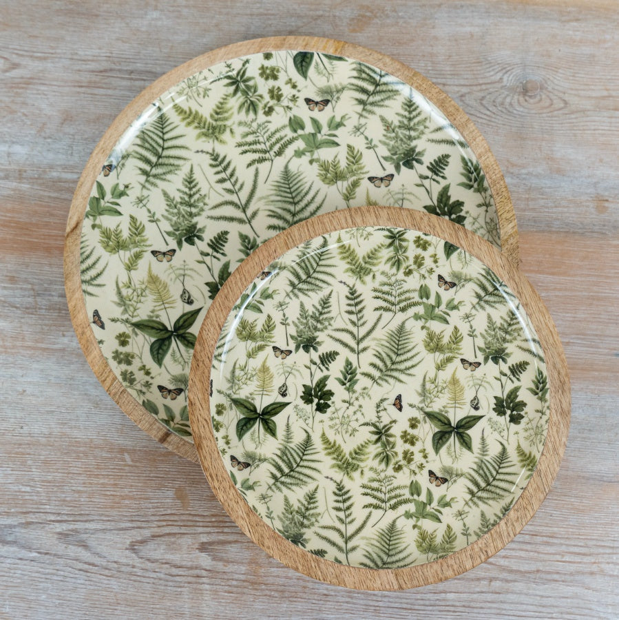 Fern Patterned plate