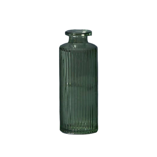 Vintage Green Glass Bottle