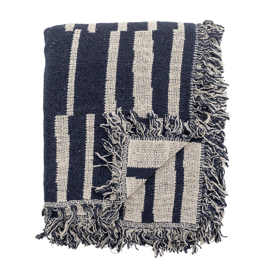 Navy Blue Frankie Throw