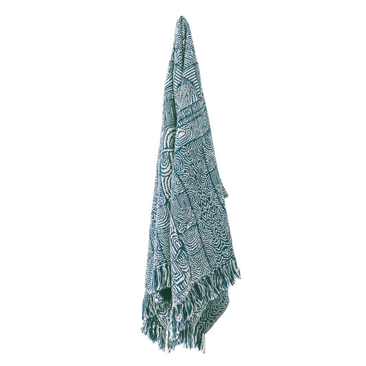 Teal Bresso Throw