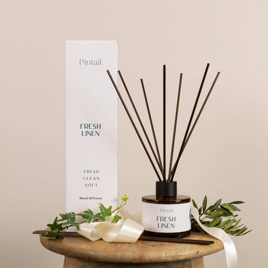 Fresh Linen Pintail Reed Diffuser