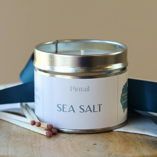 Sea Salt Medium Tin Pintail Candle