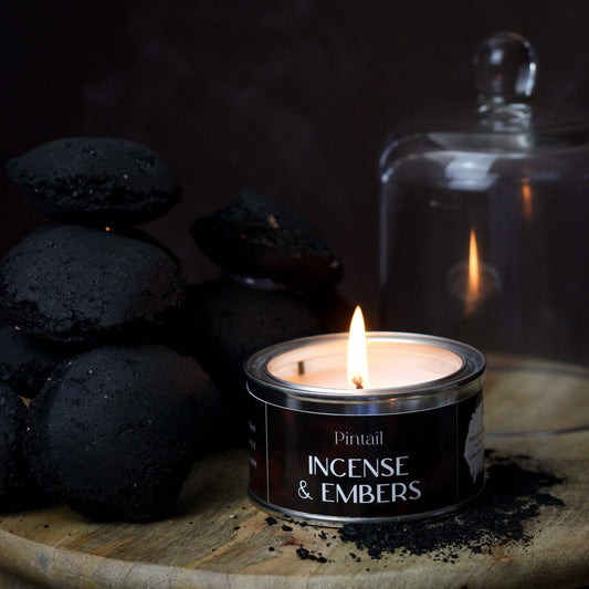 Incense & Embers Pintail Paint Pot Candle