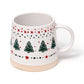 Christmas Tree Stoneware Mug