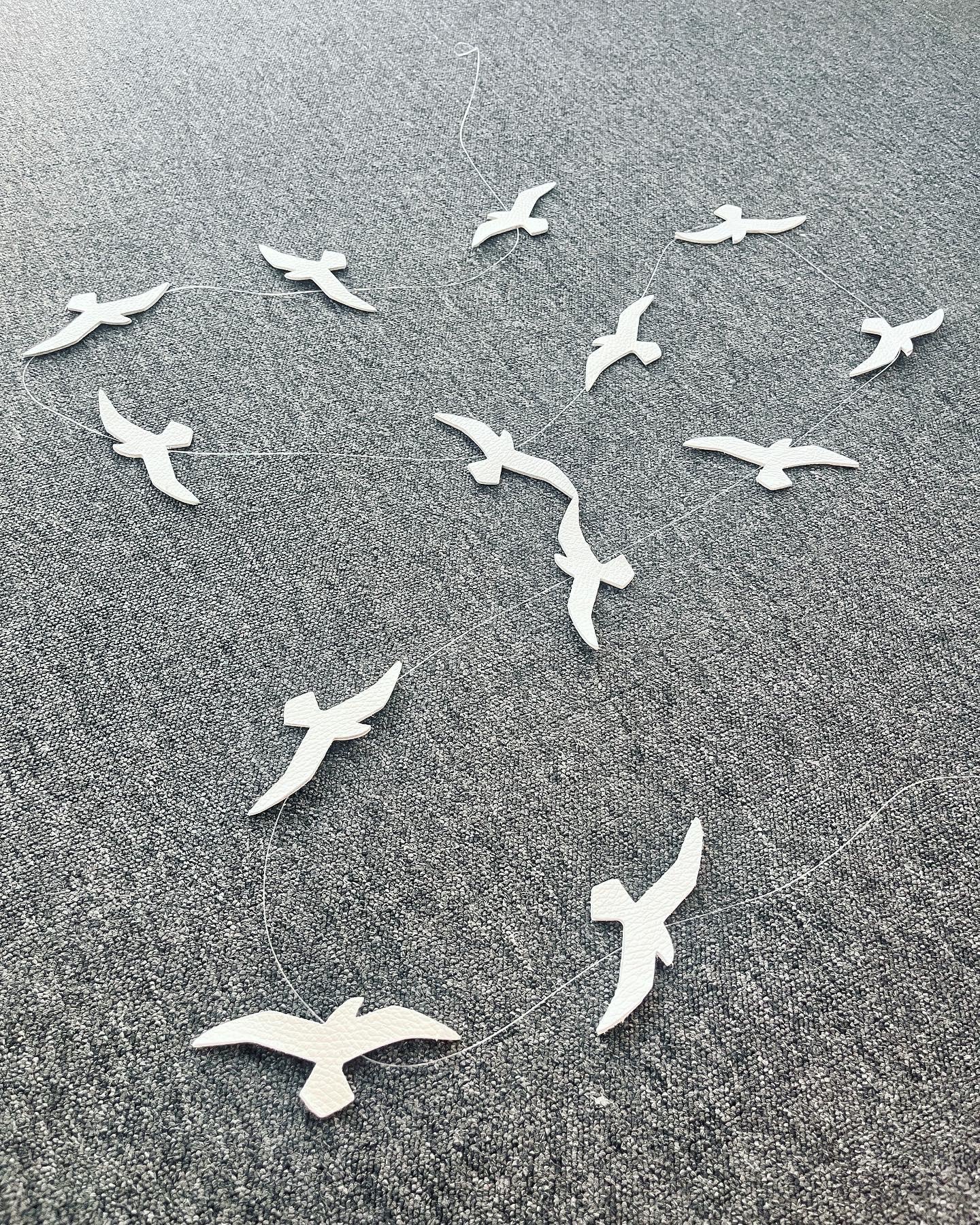 Leather Seagull Bunting
