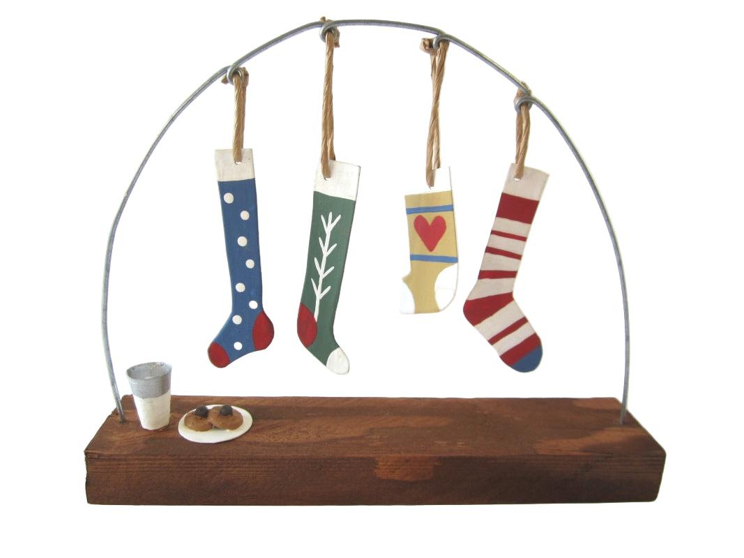Four Jolly Christmas Stockings