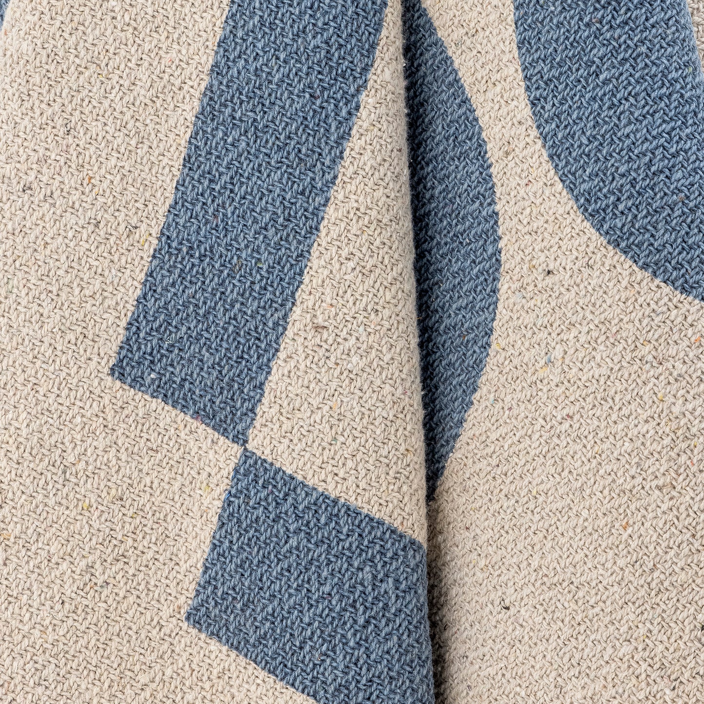 Blue patterned Agno Throw