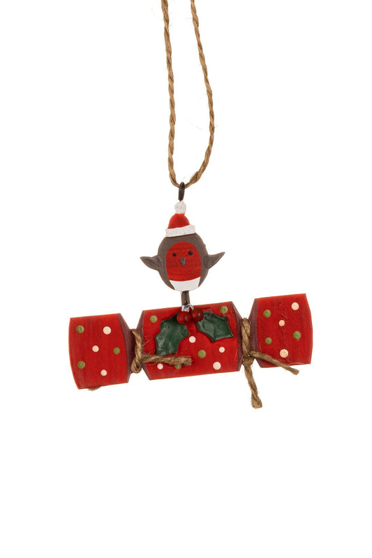 Robin On Red Cracker