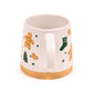 Gingerbread Man Tapered Stoneware Mug