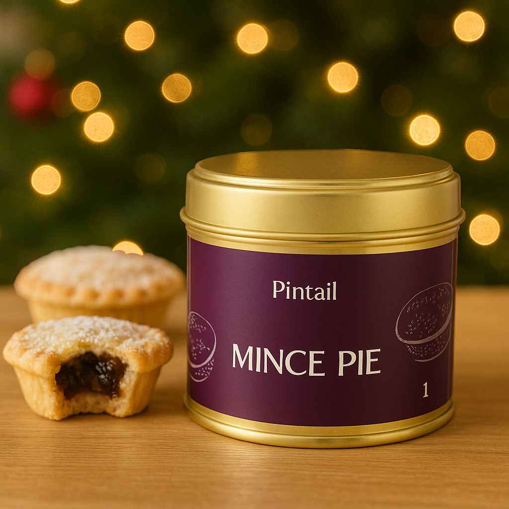 Mince Pie Classic Medium Tin Pintail Candle