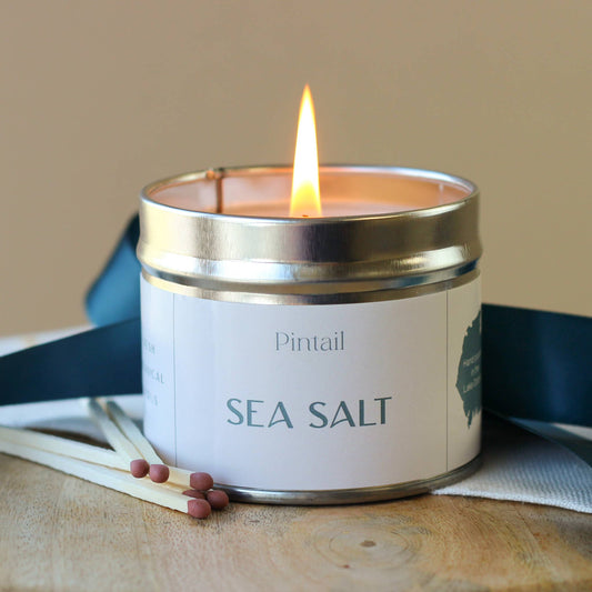 Sea Salt Medium Tin Pintail Candle