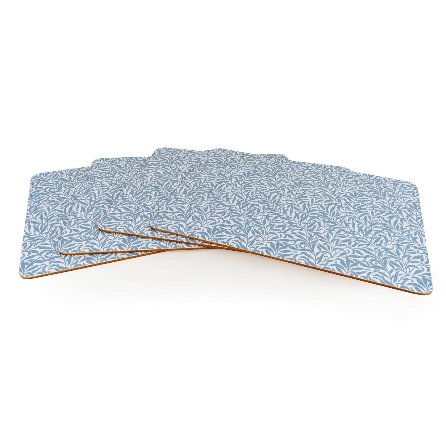 Jeff Banks Set of 4 Leafy Trellis Blue Placemats