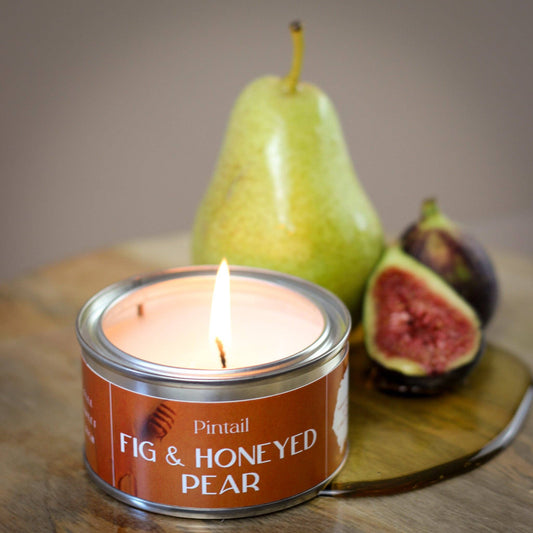 Fig & Honeyed Pear Pintail Paint Pot Candle