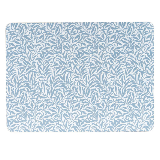 Jeff Banks Set of 4 Leafy Trellis Blue Placemats